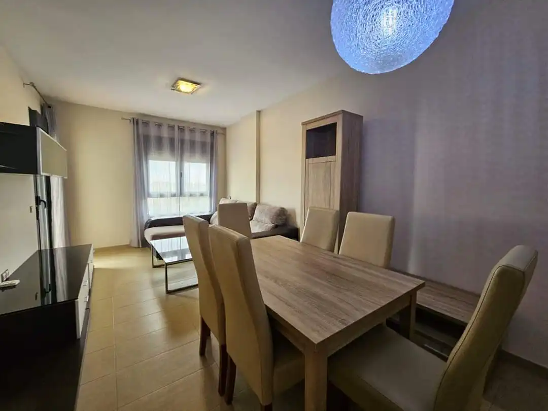 Sala de estar de Piso en venta en El Ejido con Terraza, Amueblado y Horno