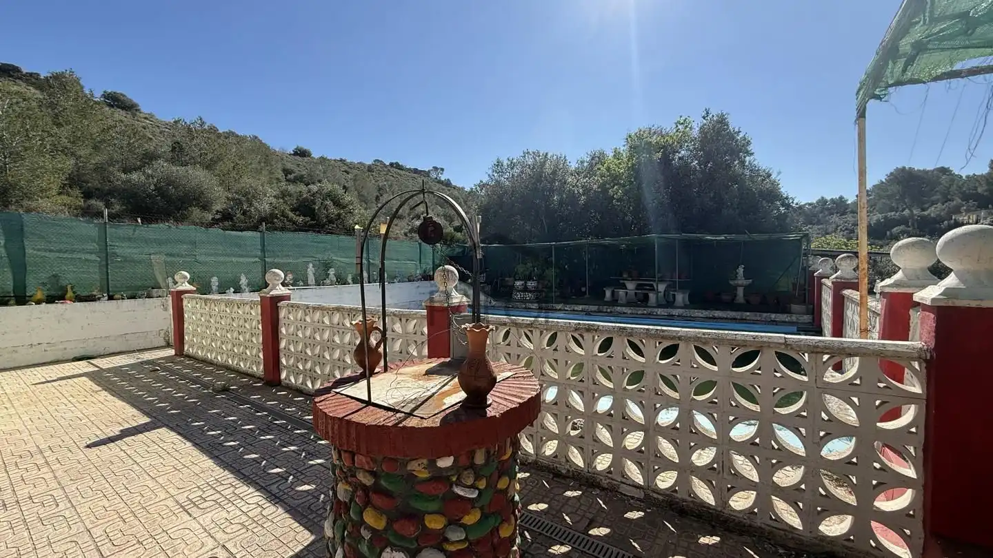 Piscina de Finca rústica en venta en Rafelguaraf con Jardín privado, Terraza y Trastero