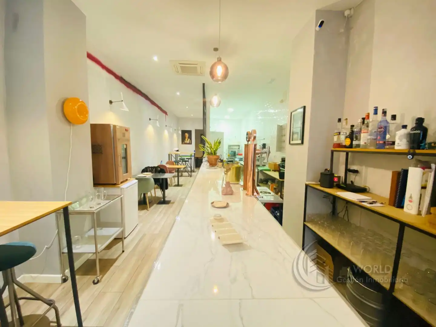 Cocina de Local en traspaso en Madrid con Aire acondicionado, Calefacción y Amueblado