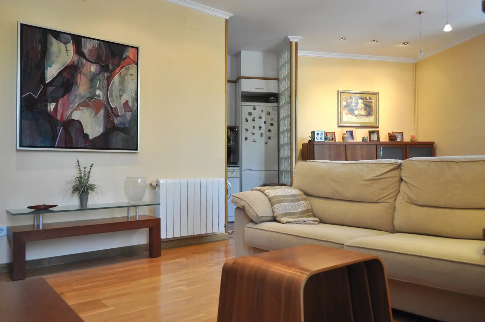 Sala de estar de Apartamento en venta en Valencia con Aire acondicionado, Calefacción y Horno