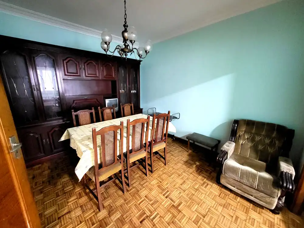 Dining room of Flat for rent in Vigo   with Furnished, Oven and Washing machine
