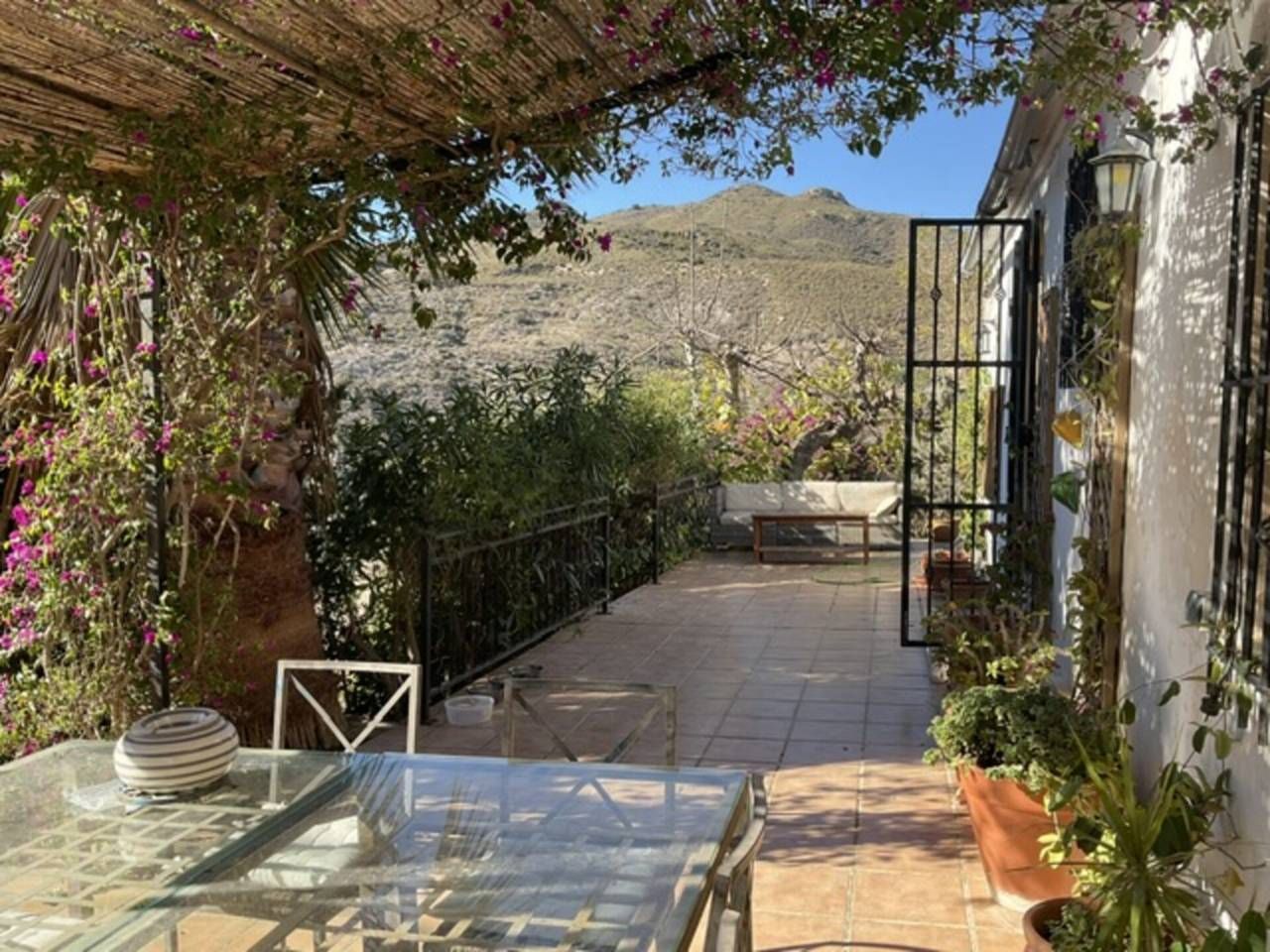 Terrassa de Casa o xalet en venda en Cartagena amb Aire condicionat, Jardí privat i Piscina