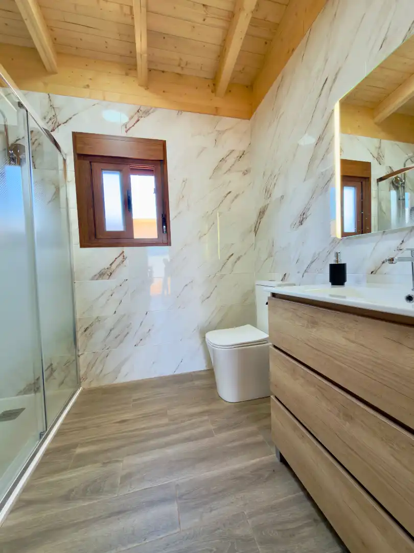 Baño de Casa o chalet de alquiler en Chiclana de la Frontera con Aire acondicionado, Calefacción y Terraza