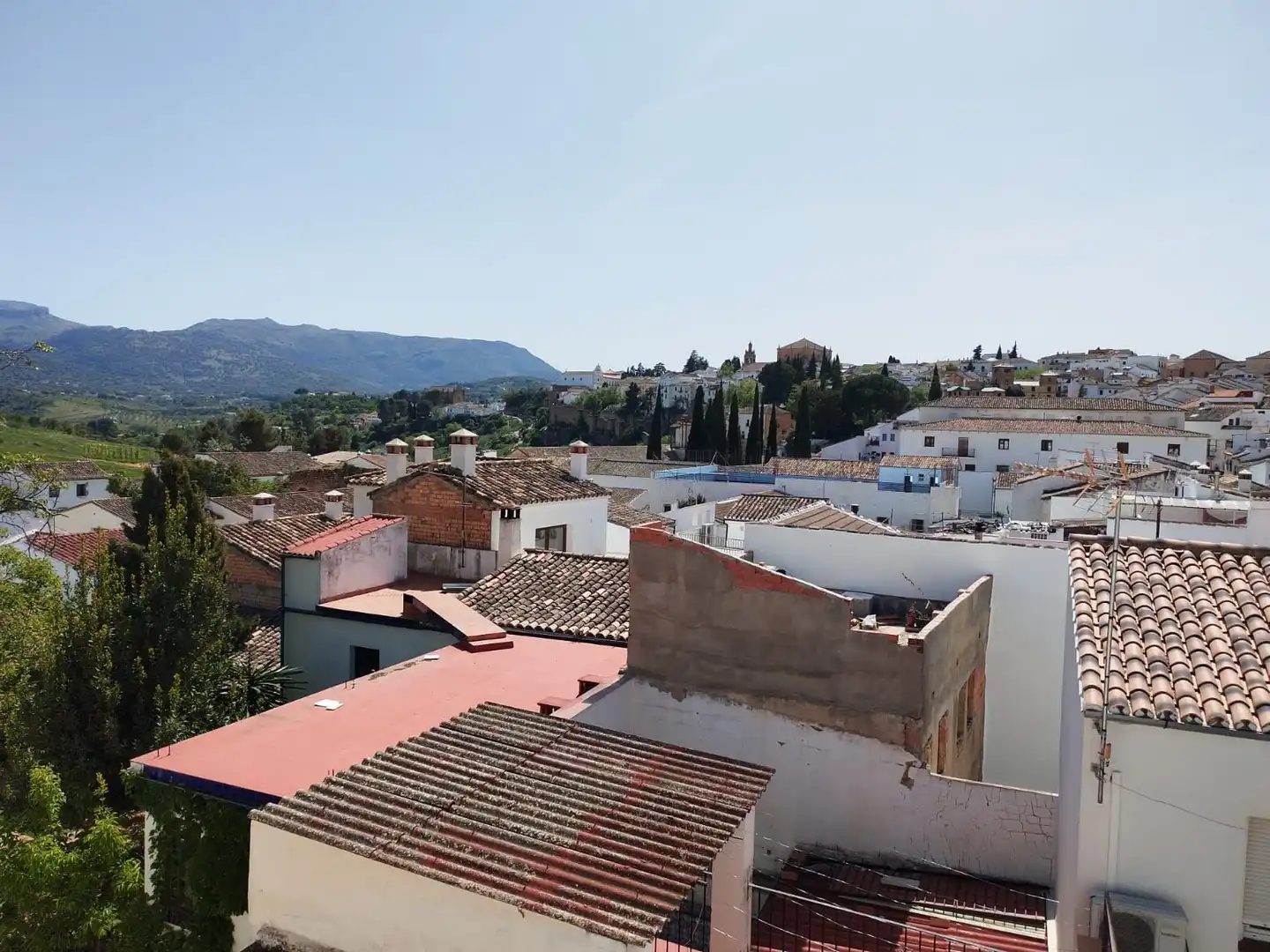 Vista exterior de Casa o xalet en venda en Ronda amb Jardí privat