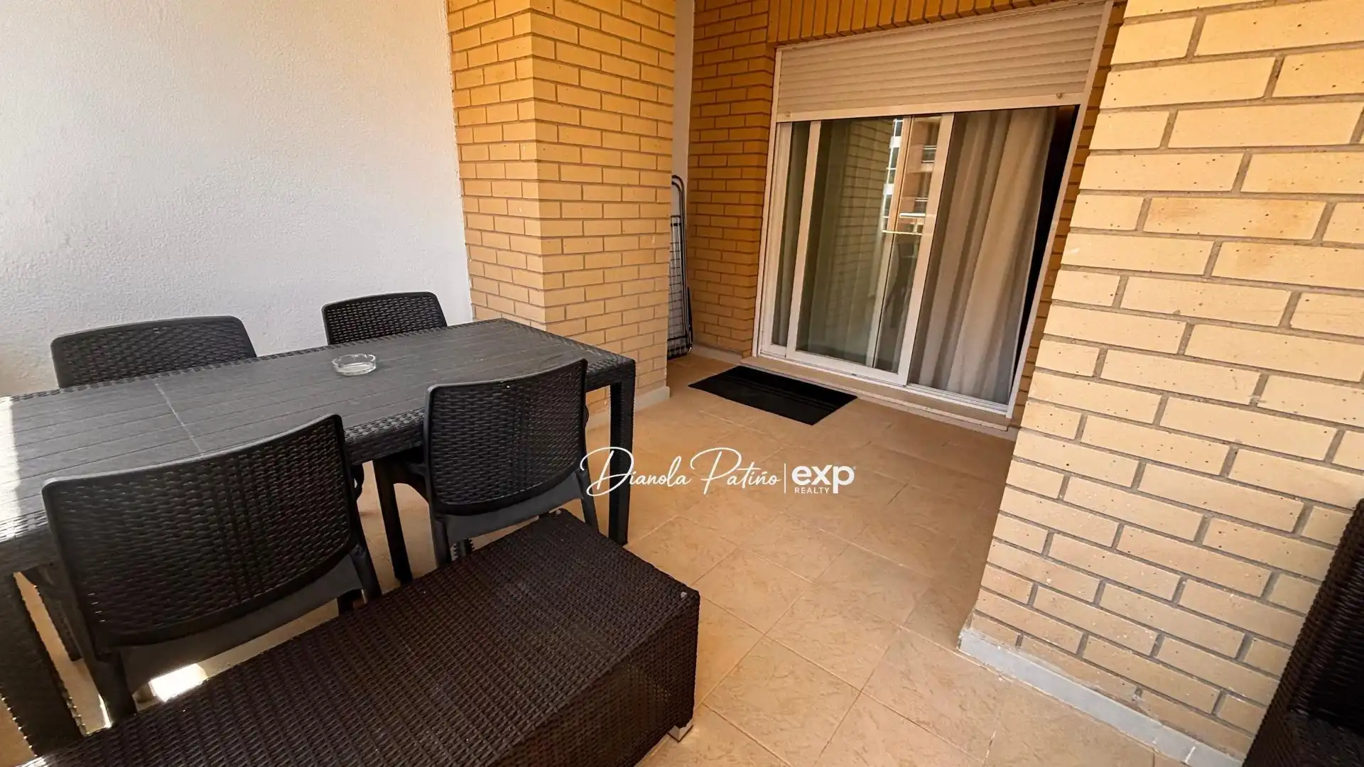 Terrassa de Apartament en venda en Oropesa del Mar / Orpesa amb Aire condicionat, Jardí privat i Terrassa
