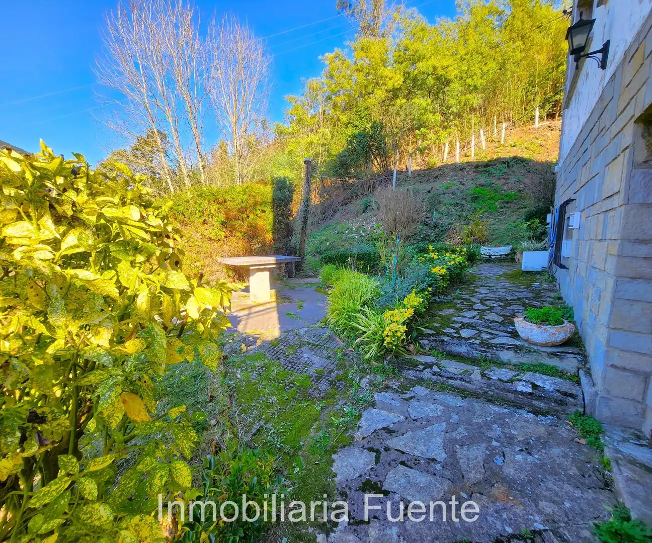 Jardín de Casa o chalet en venta en Zalla  con Calefacción, Jardín privado y Terraza
