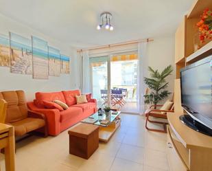 Living room of Attic to rent in Dénia  with Air Conditioner, Swimming Pool and Balcony