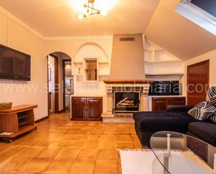 Living room of Attic for sale in Pontevedra Capital 