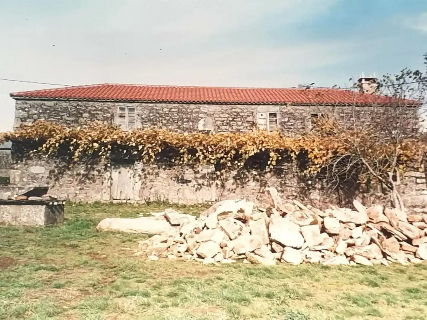 Vista exterior de Casa o xalet en venda en Agolada, Pontevedra