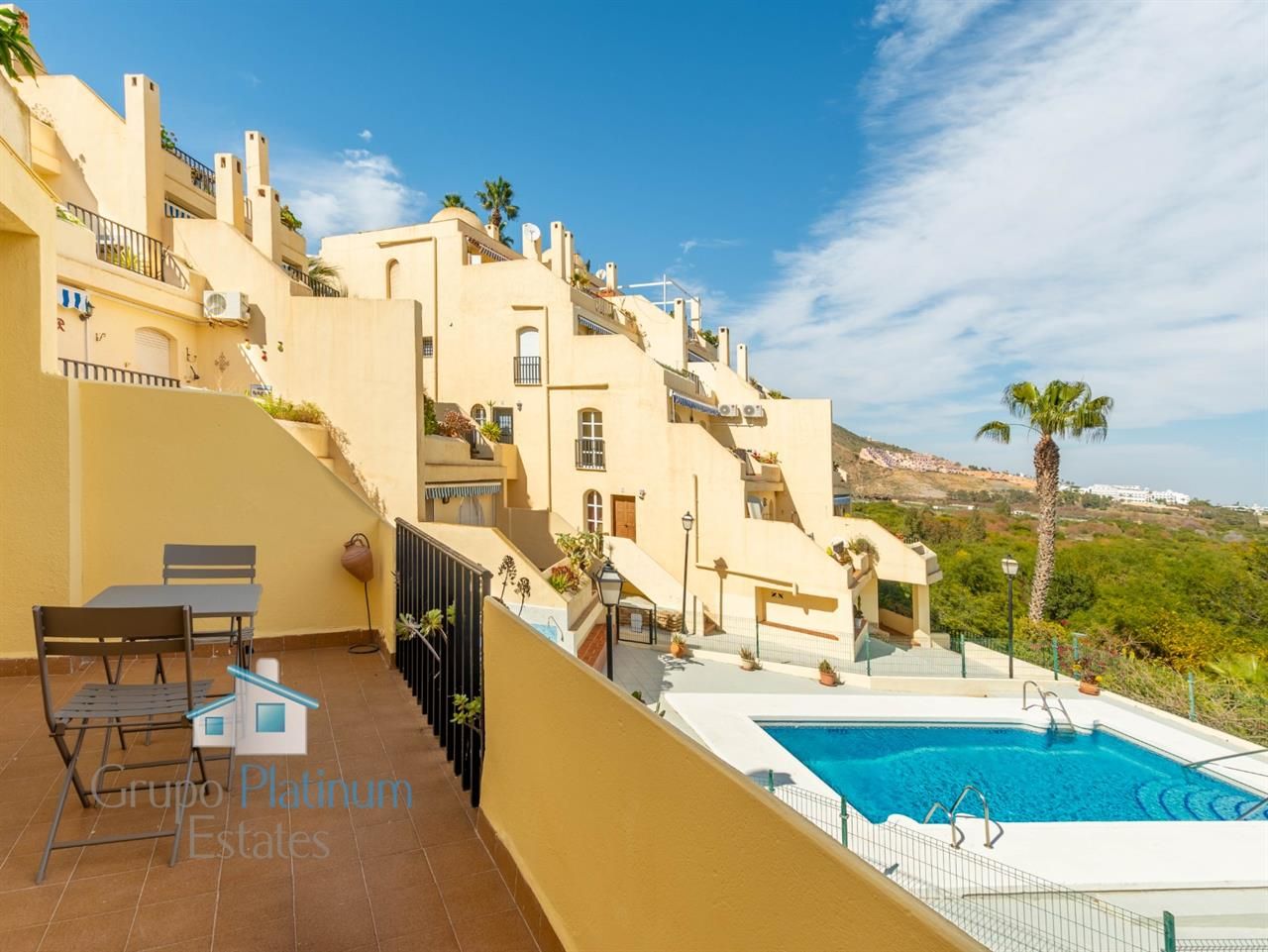 Vista exterior de Apartamento en venta en Mojácar con Aire acondicionado, Piscina y Amueblado