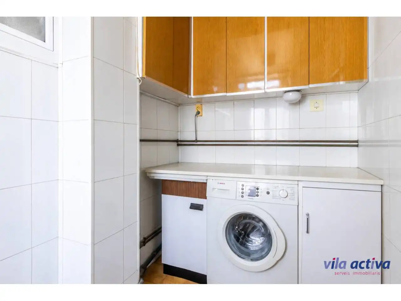 Cocina de Piso en venta en Terrassa con Calefacción, Parquet y Balcón