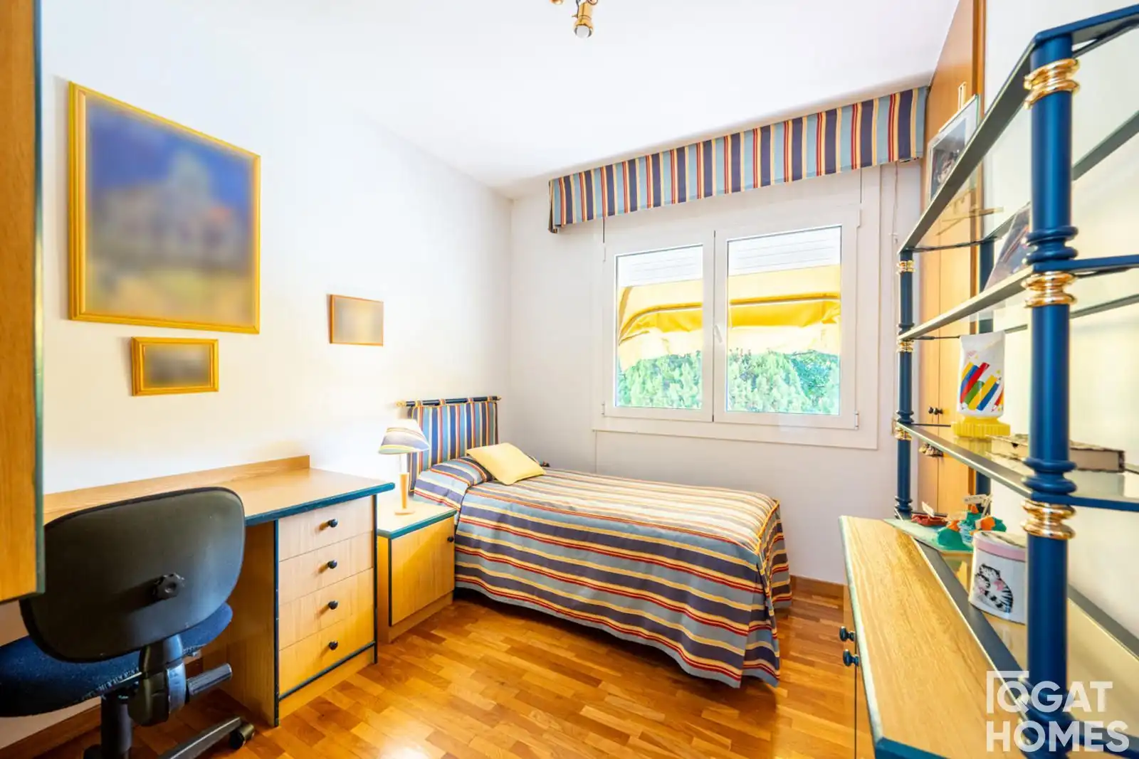 Bedroom of Detached homes for sale in Sant Cugat del Vallès  with Air Conditioner, Heating and Terrace