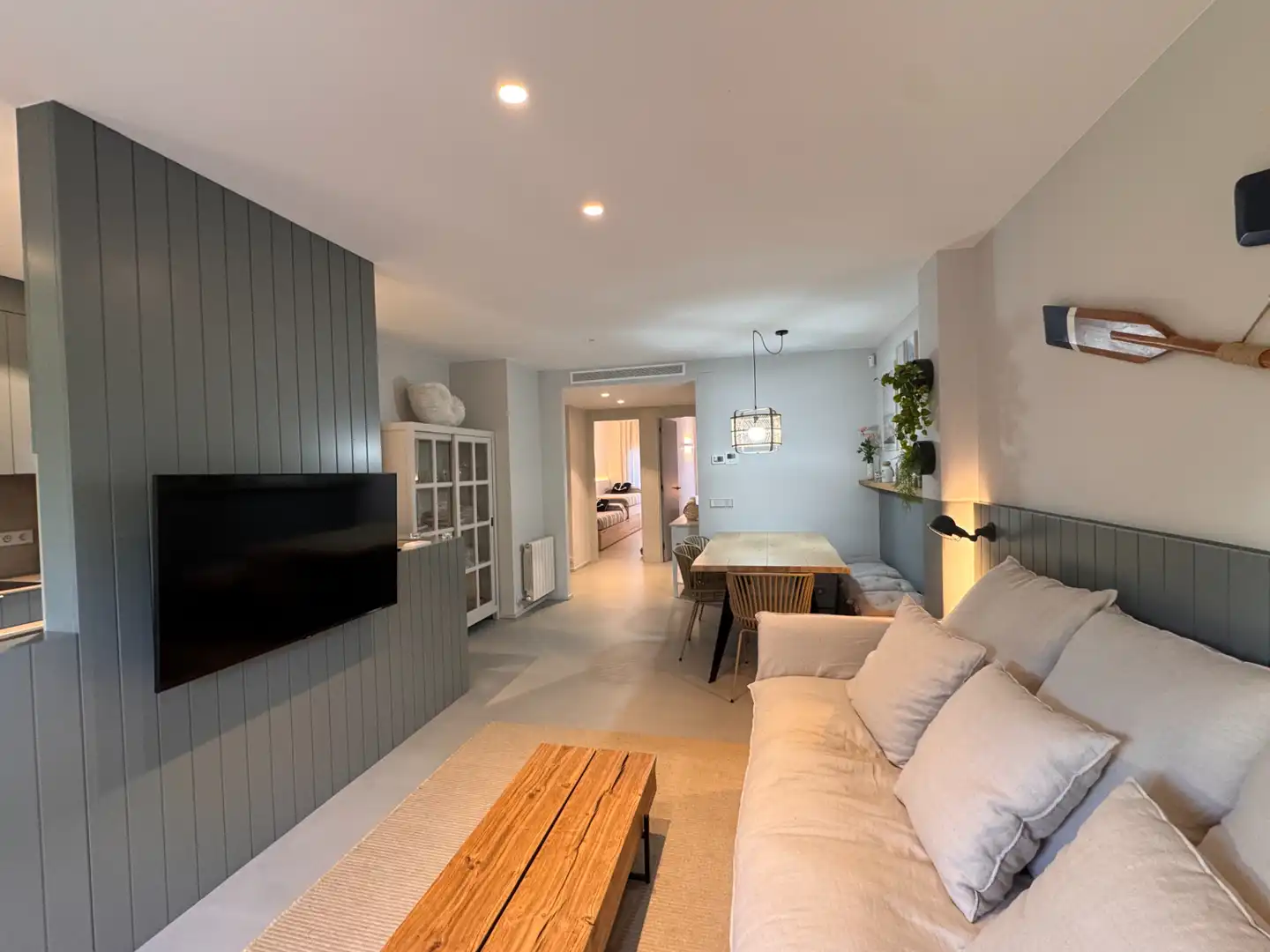 Living room of Flat for sale in Palafrugell  with Air Conditioner, Heating and Private garden