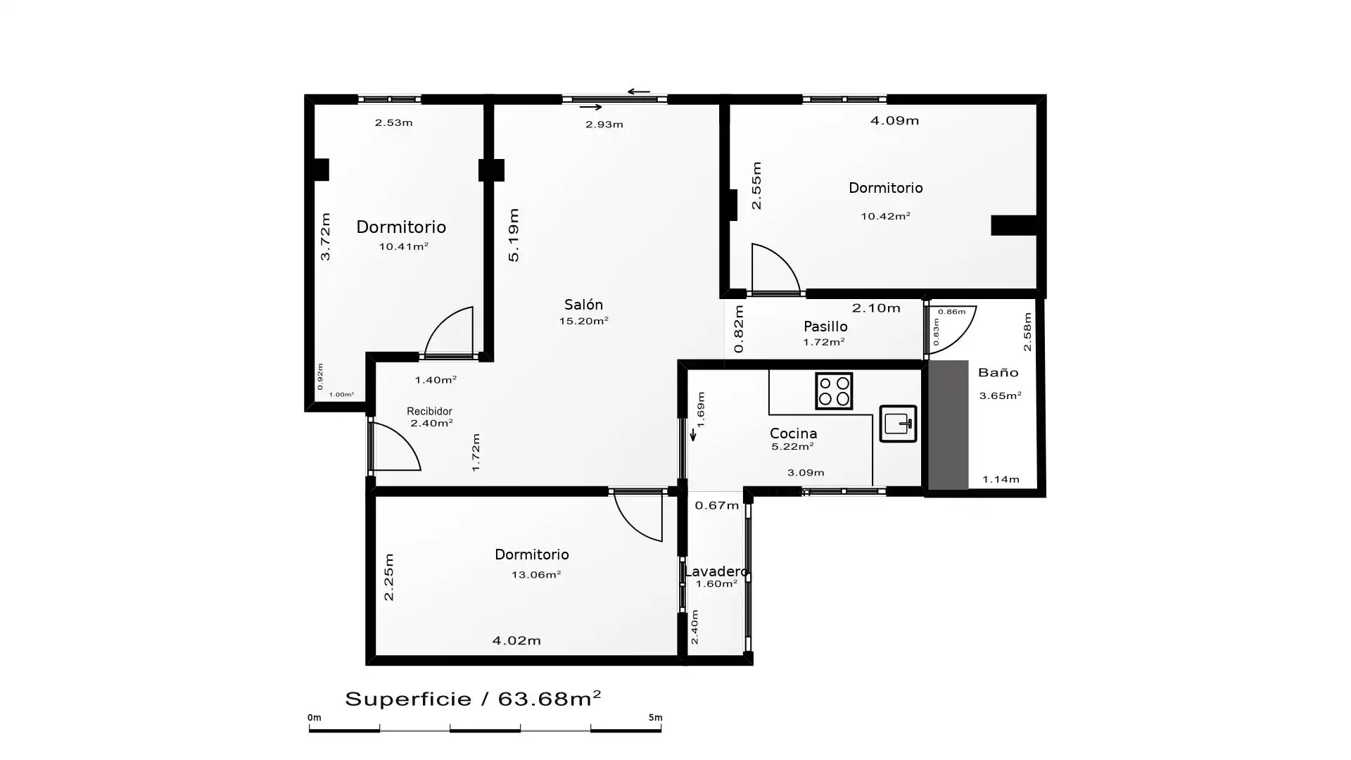 Wohnung zum Verkauf in L'Hospitalet de Llobregat