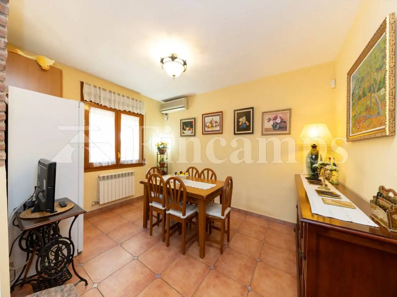 Esszimmer von Haus oder Chalet zum Verkauf in Cerdanyola del Vallès mit Klimaanlage, Heizung und Privatgarten