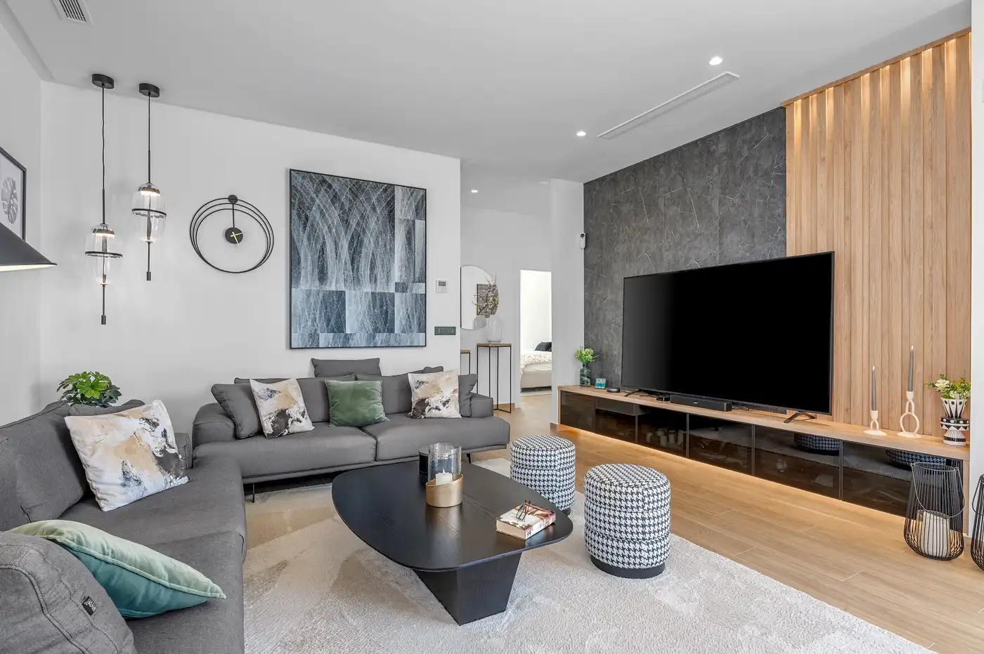 Living room of Houses for sale in Benijófar  with Air Conditioner, Heating and Private garden
