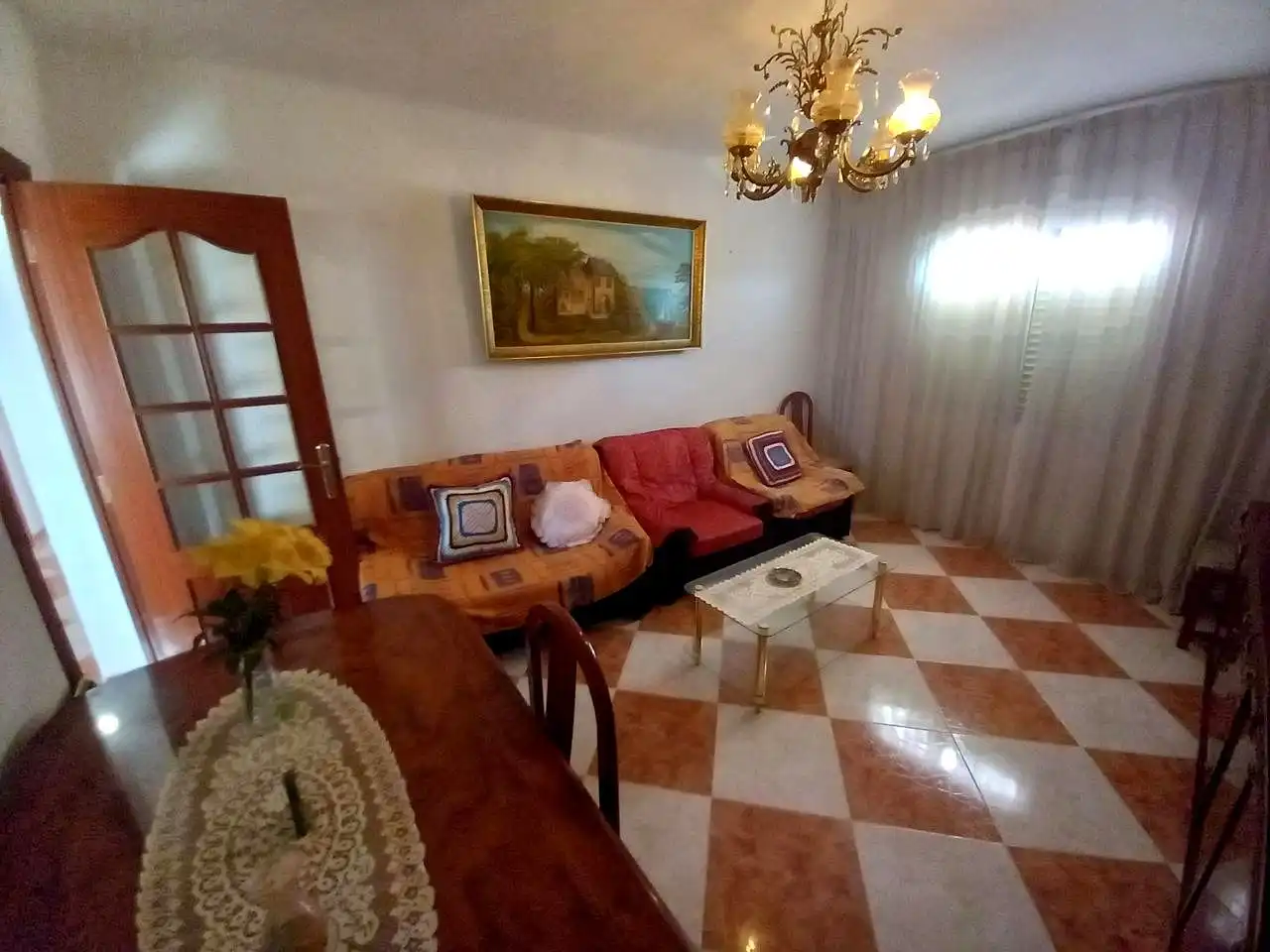 Sala de estar de Casa o chalet en venta en Codo con Jardín privado, Trastero y Balcón