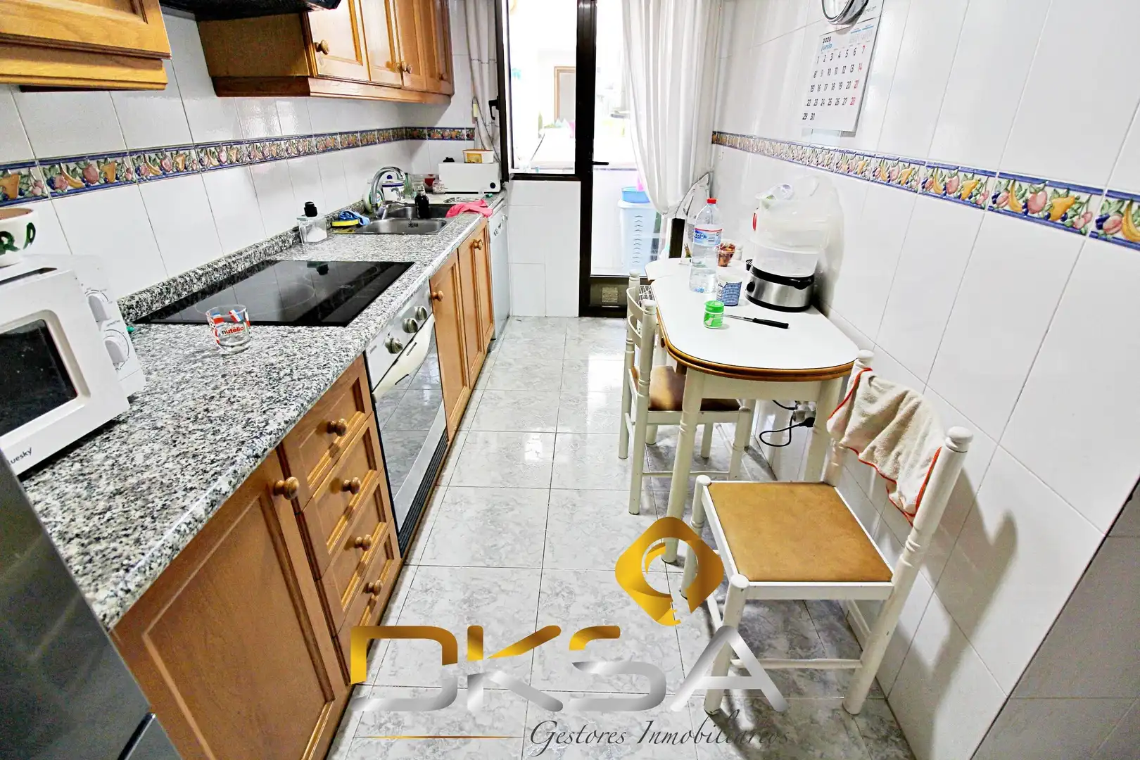 Küche von Wohnung zum Verkauf in Castellón de la Plana / Castelló de la Plana mit Klimaanlage, Heizung und Abstellraum