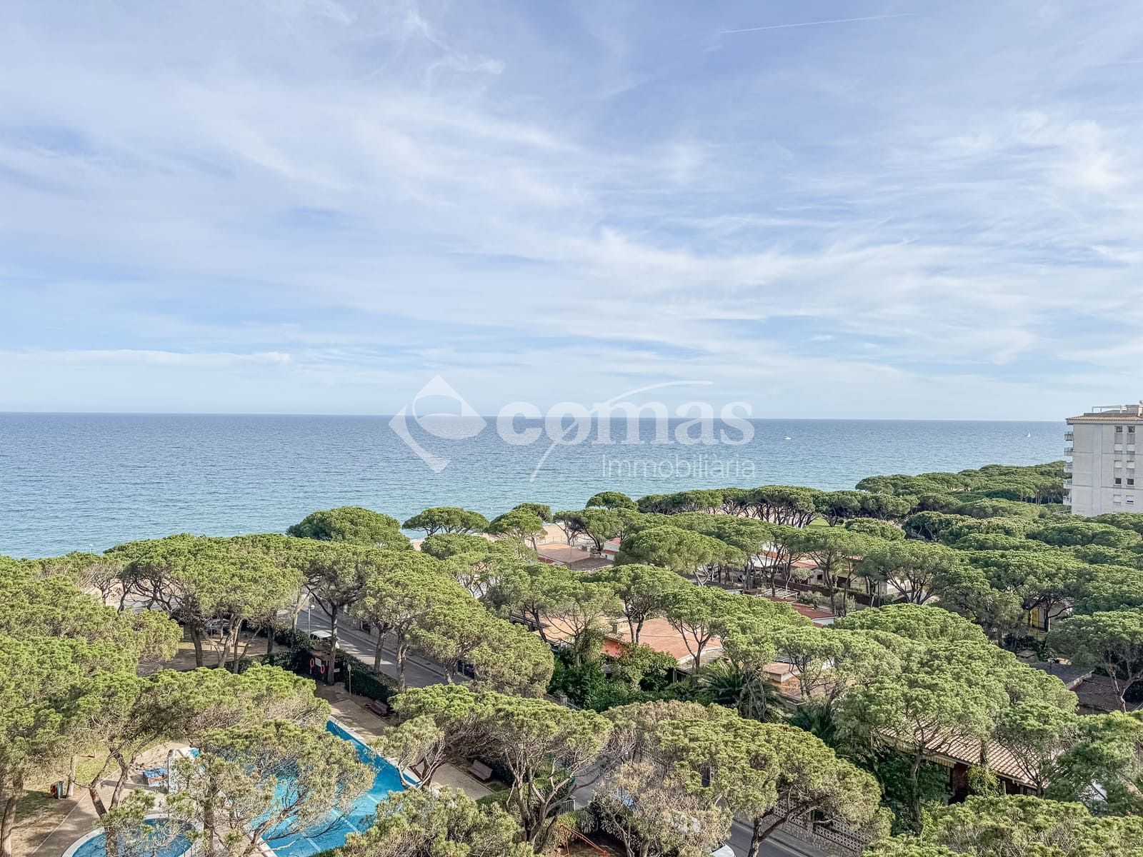 Exterior view of Flat for sale in Blanes  with Heating, Terrace and Swimming Pool