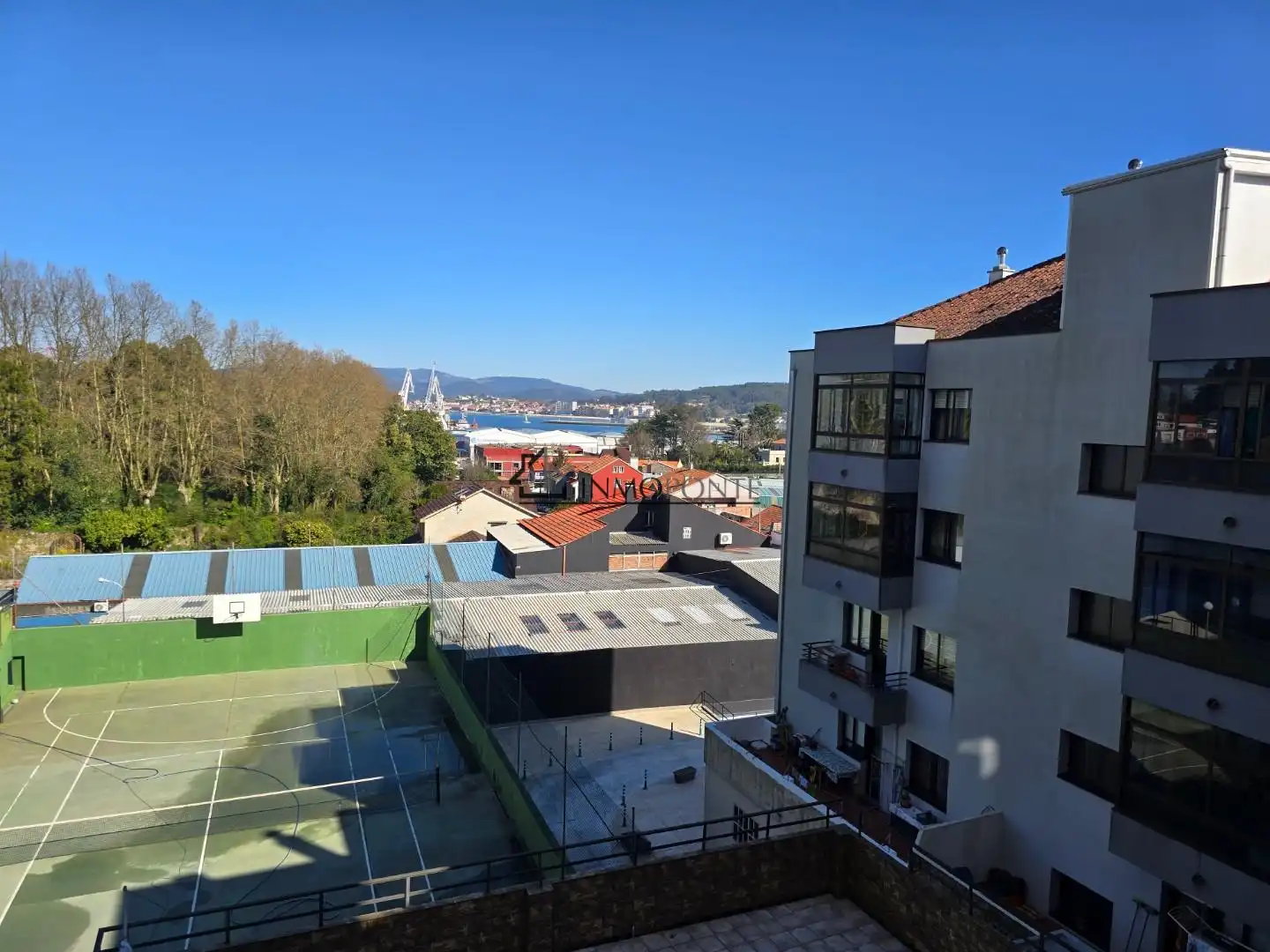 Vista exterior de Piso en venta en Vilagarcía de Arousa