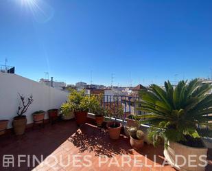 Exterior view of Duplex for sale in Sitges  with Air Conditioner, Terrace and Balcony