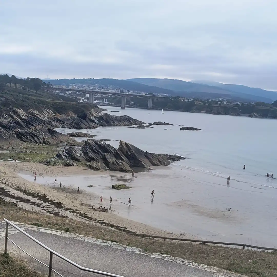 Exterior view of Flat for sale in Castropol  with Heating, Storage room and Swimming Pool