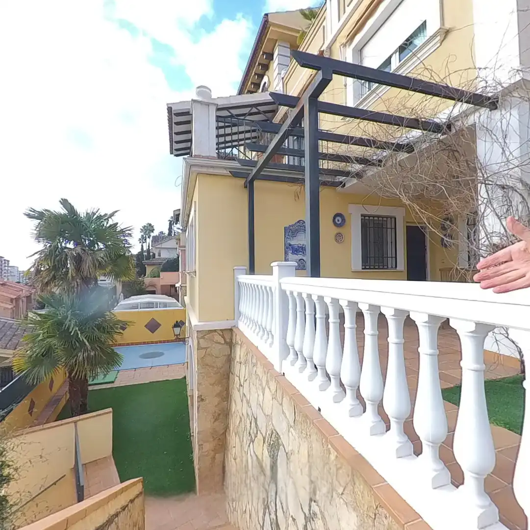 Exterior view of Houses for sale in Granada  with Heating, Private garden and Terrace