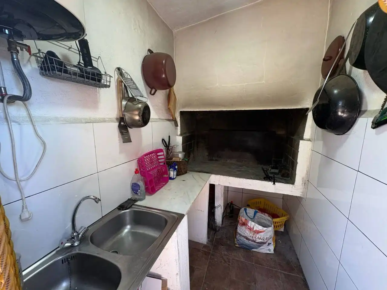 Cuina de Casa o xalet en venda en Tibi amb Calefacció, Jardí privat i Terrassa