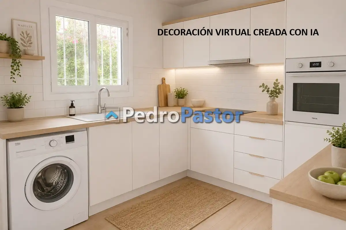 Cocina de Casa o chalet en venta en Dénia con Aire acondicionado, Calefacción y Jardín privado