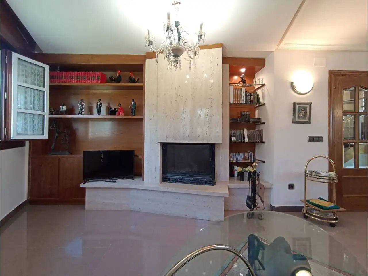 Sala de estar de Casa o chalet en venta en Cogollos con Calefacción, Jardín privado y Terraza