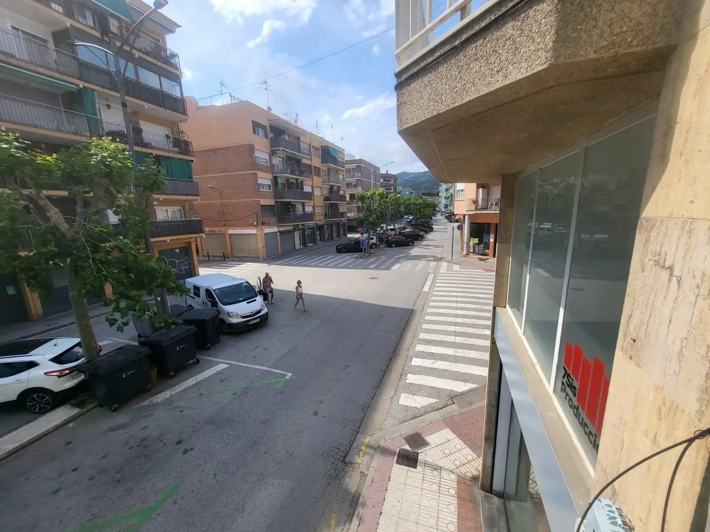 Vista exterior de Pis en venda en Pineda de Mar amb Forn i Balcó