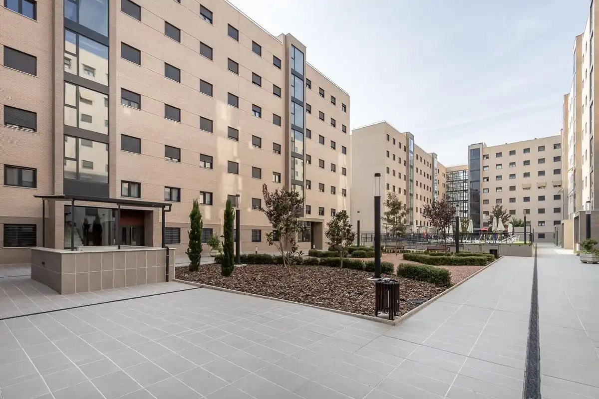 Exterior view of Flat for sale in Granada  with Heating, Terrace and Storage room
