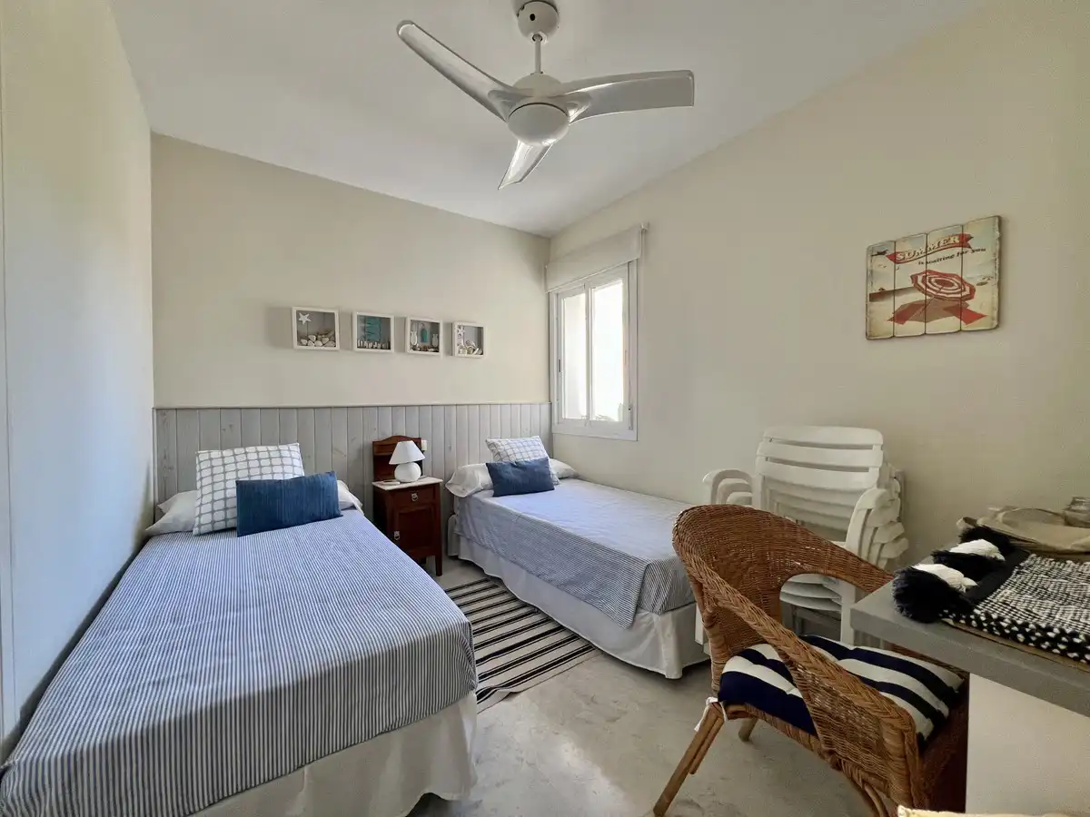Schlafzimmer von Wohnung zum Verkauf in Marbella mit Klimaanlage, Terrasse und Möbliert