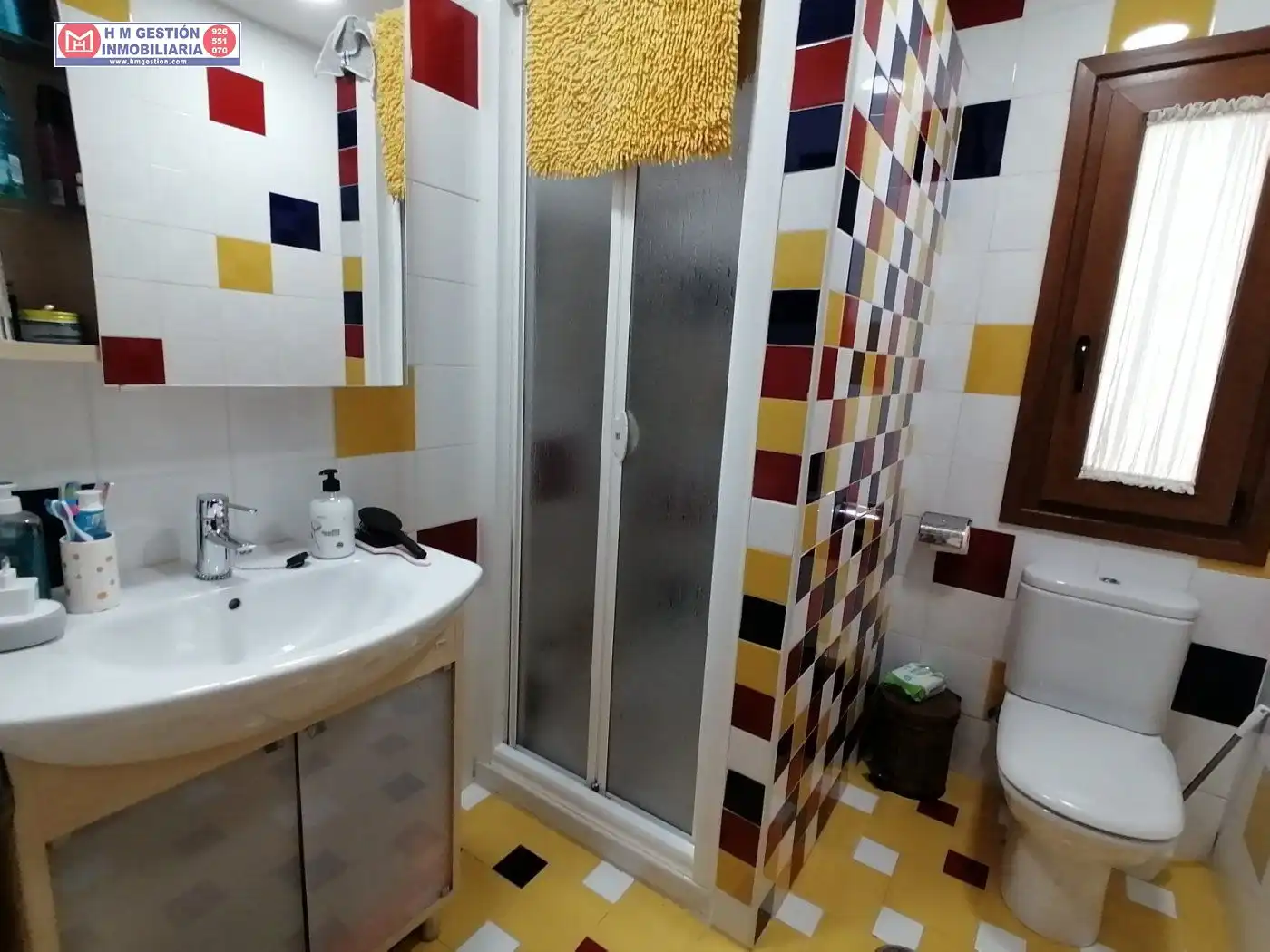 Badezimmer von Country house zum Verkauf in Alcázar de San Juan mit Privatgarten, Schwimmbad und Möbliert