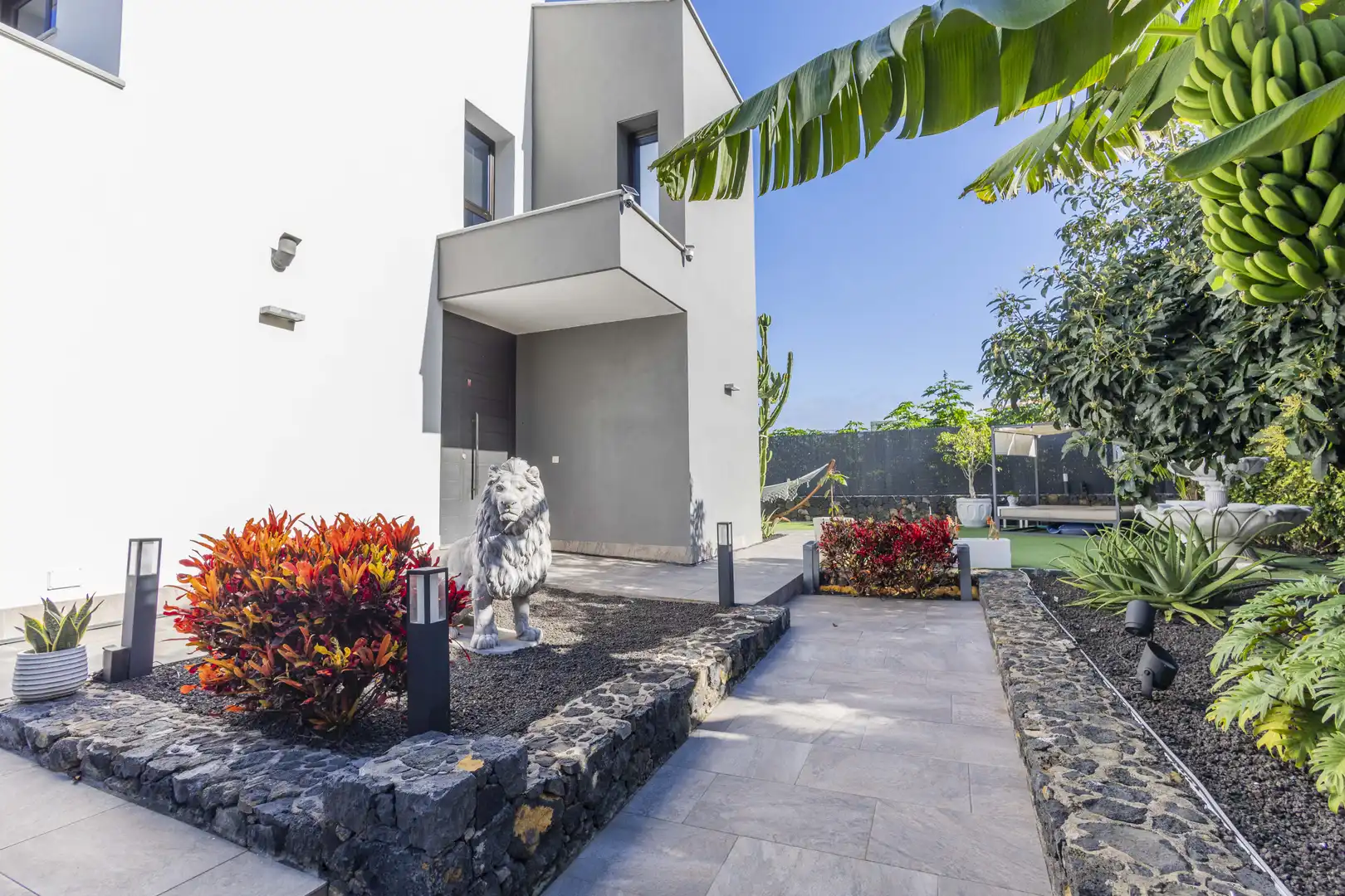 Exterior view of Houses for sale in Santa Úrsula  with Air Conditioner, Heating and Private garden