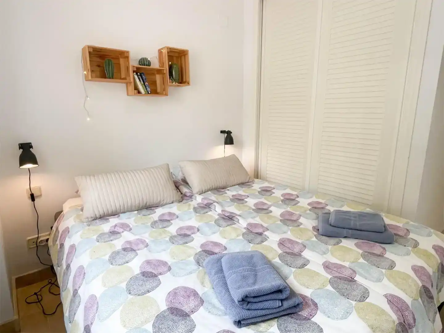 Dormitori de Apartament en venda en Mijas amb Aire condicionat i Piscina