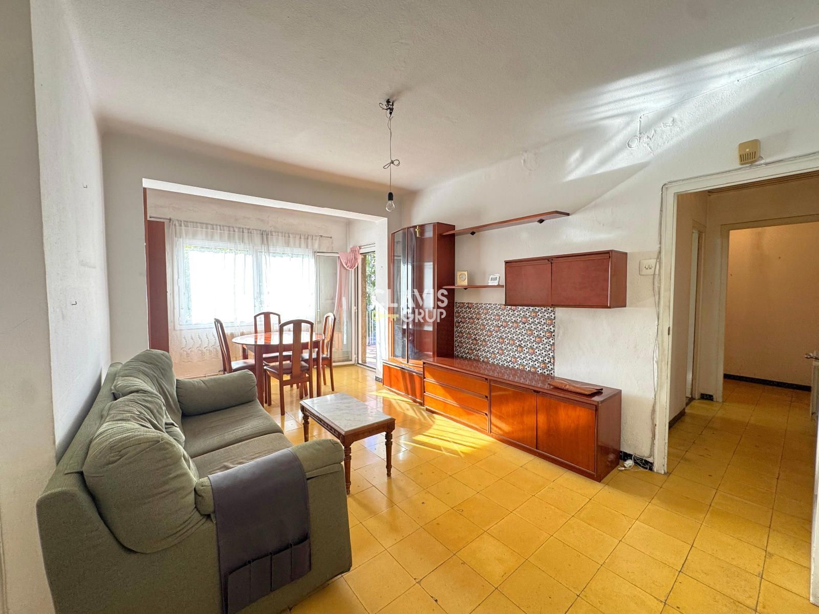 Vista exterior de Pis en venda en  Barcelona Capital amb Calefacció, Terrassa i Balcó