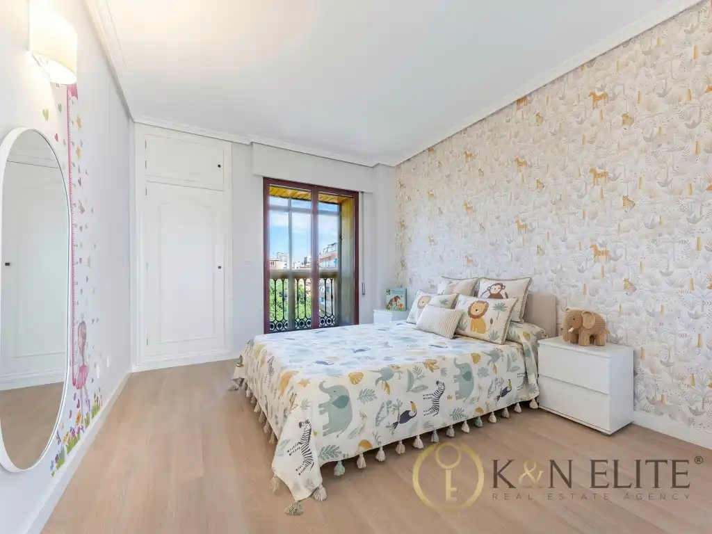 Bedroom of Attic for rent in Alicante / Alacant  with Air Conditioner and Terrace