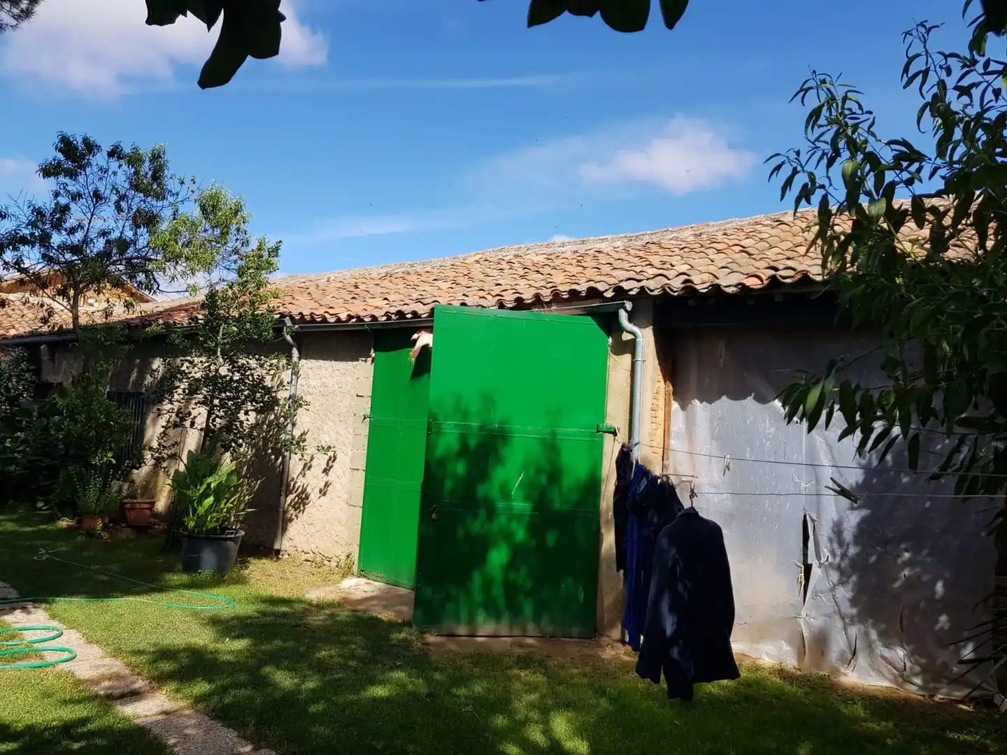 Jardí de Casa o xalet en venda en Aldehuela de Yeltes amb Calefacció, Moblat i Forn
