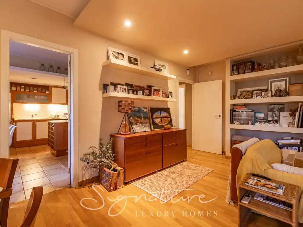 Sala d'estar de Planta baixa de lloguer en Sant Cugat del Vallès amb Aire condicionat, Jardí privat i Terrassa
