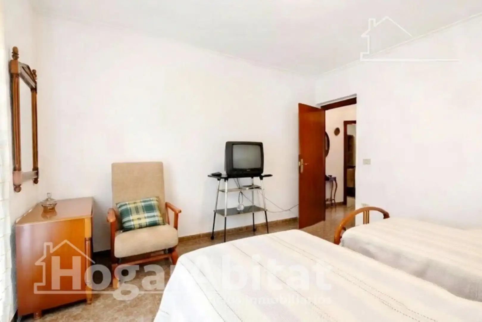 Bedroom of Houses for sale in Castellón de la Plana / Castelló de la Plana  with Air Conditioner, Heating and Terrace