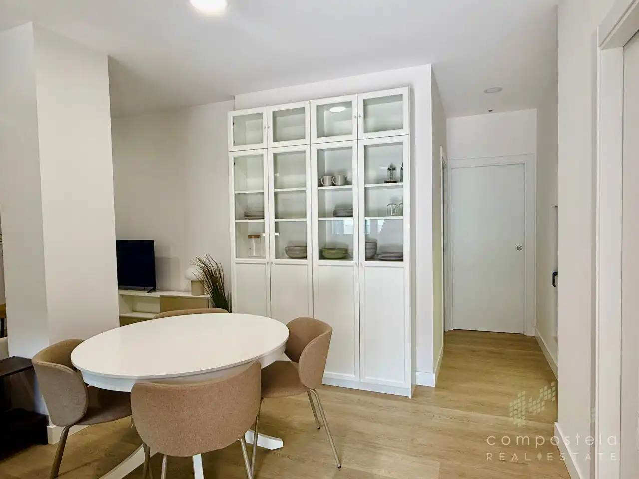 Wohnzimmer von Erdgeschoss zur Miete in Boqueixón mit Heizung und Möbliert