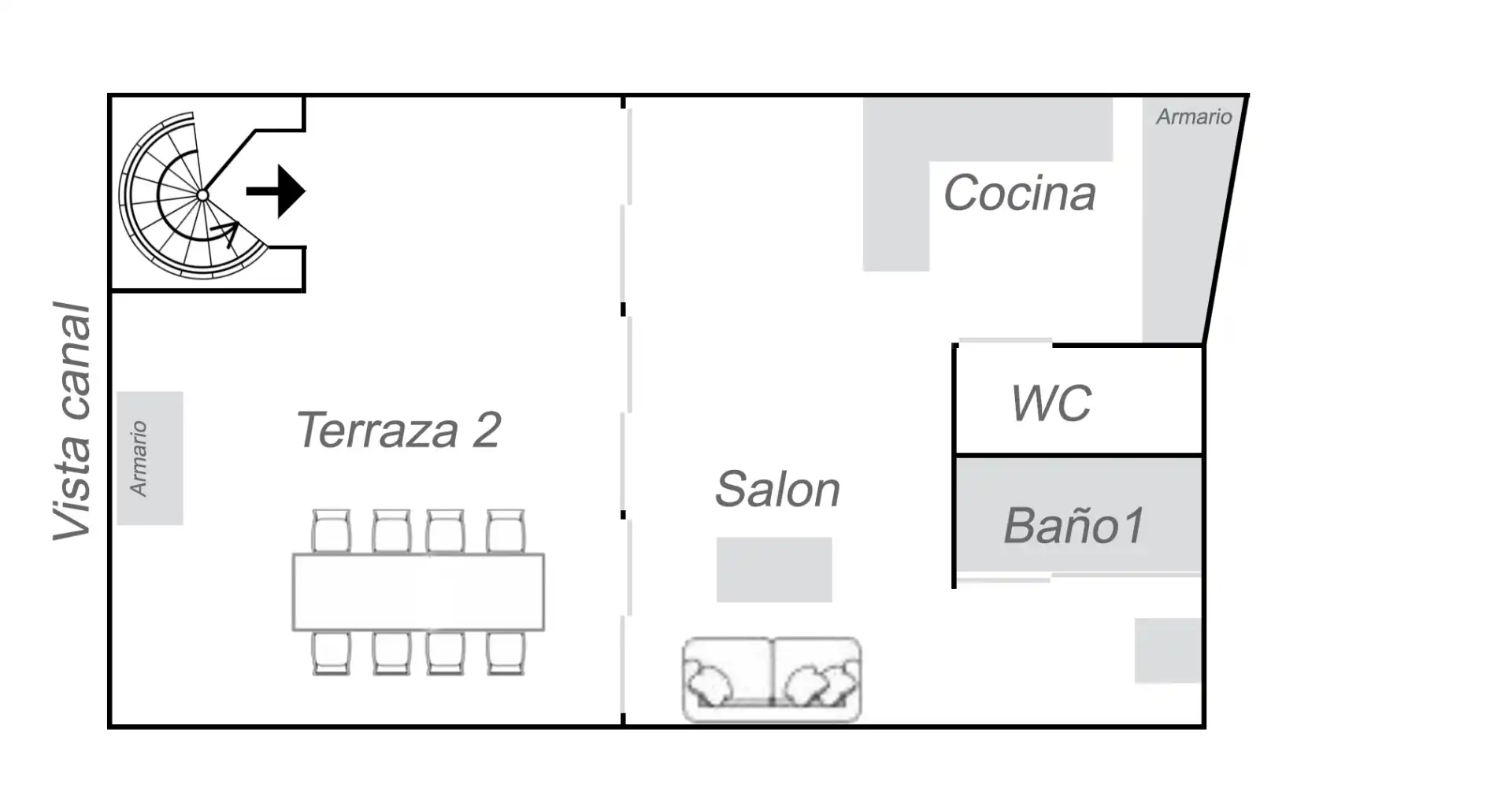 Apartamento en venta en Roses con Aire acondicionado, Calefacción y Terraza