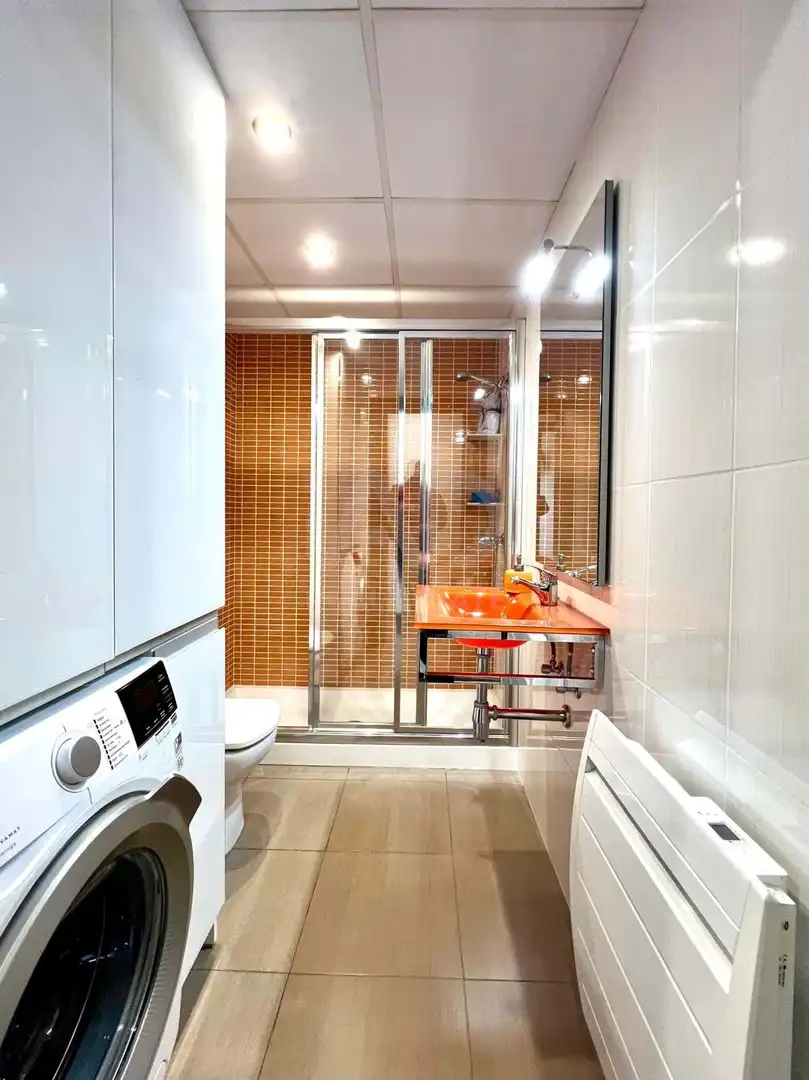 Bathroom of Flat for sale in Roquetes  with Air Conditioner, Heating and Terrace