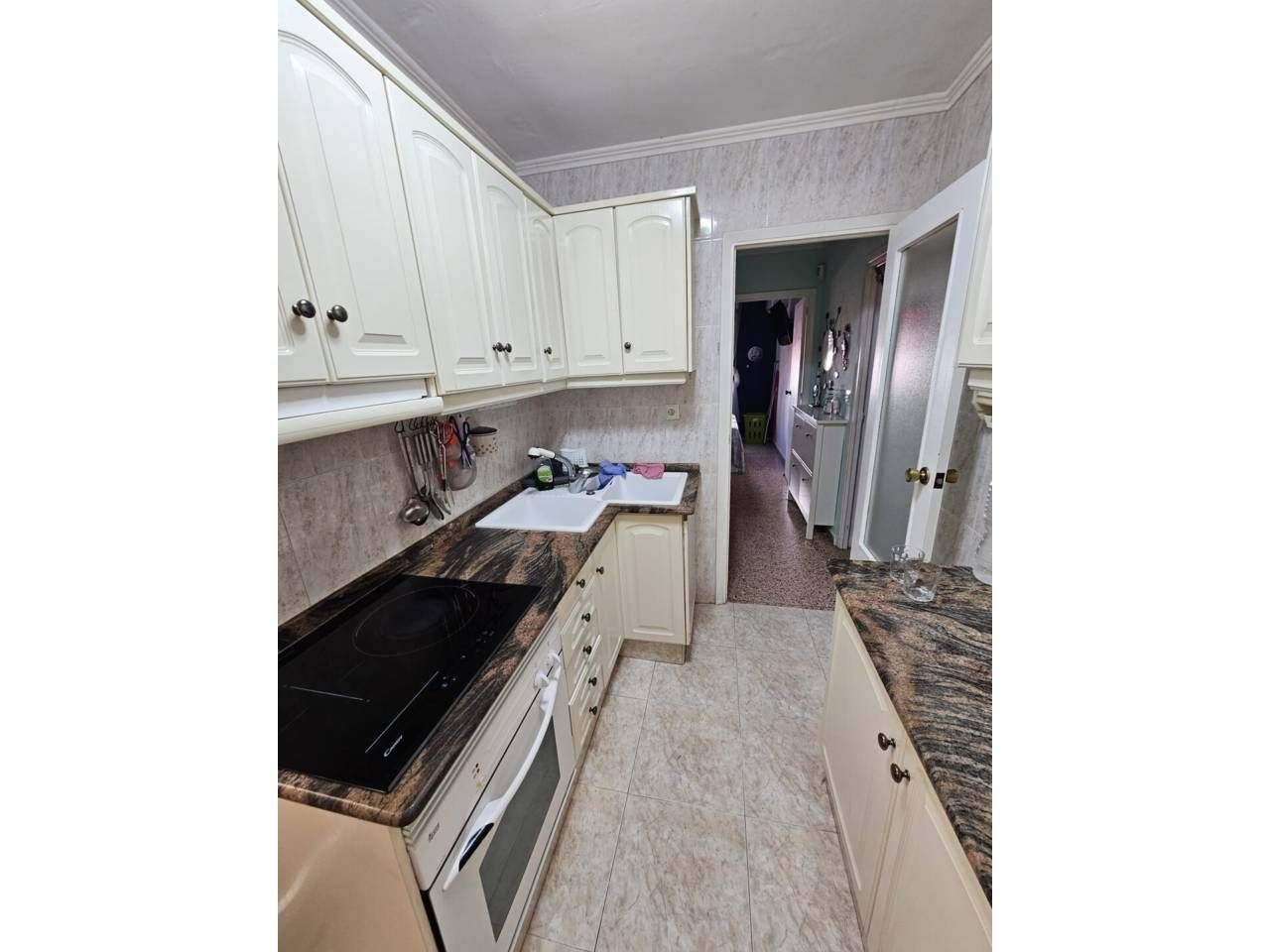 Kitchen of Flat for sale in Oropesa del Mar / Orpesa  with Air Conditioner and Terrace