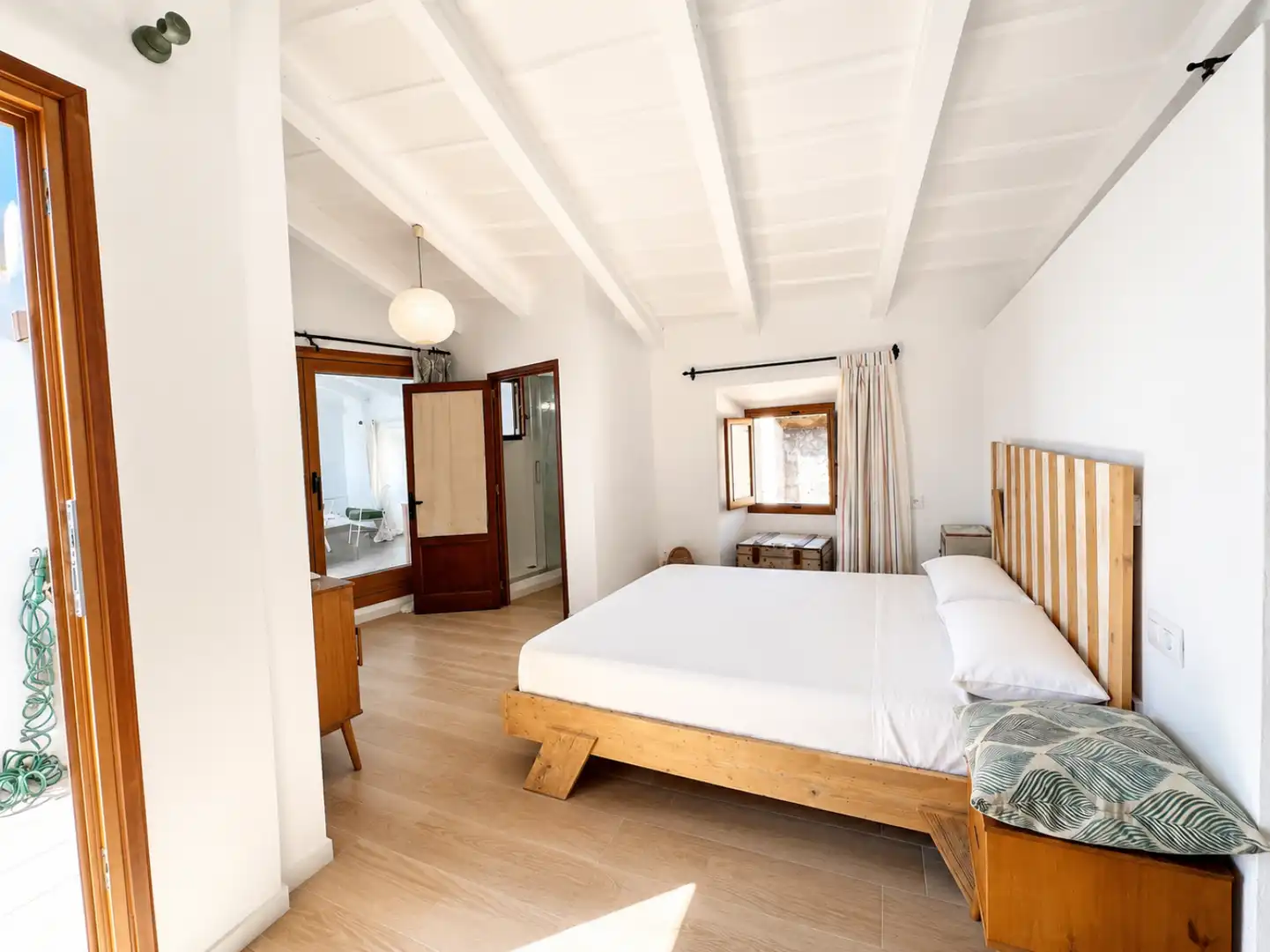 Habitación de Casa adosada de alquiler en Pollença con Aire acondicionado, Calefacción y Terraza