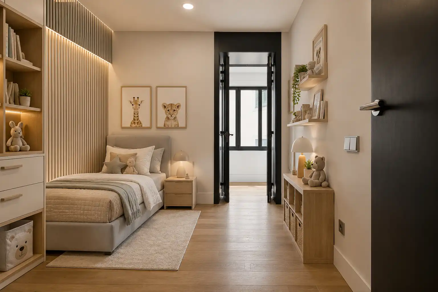 Bedroom of Flat for sale in Barcelona  with Air Conditioner, Heating and Oven