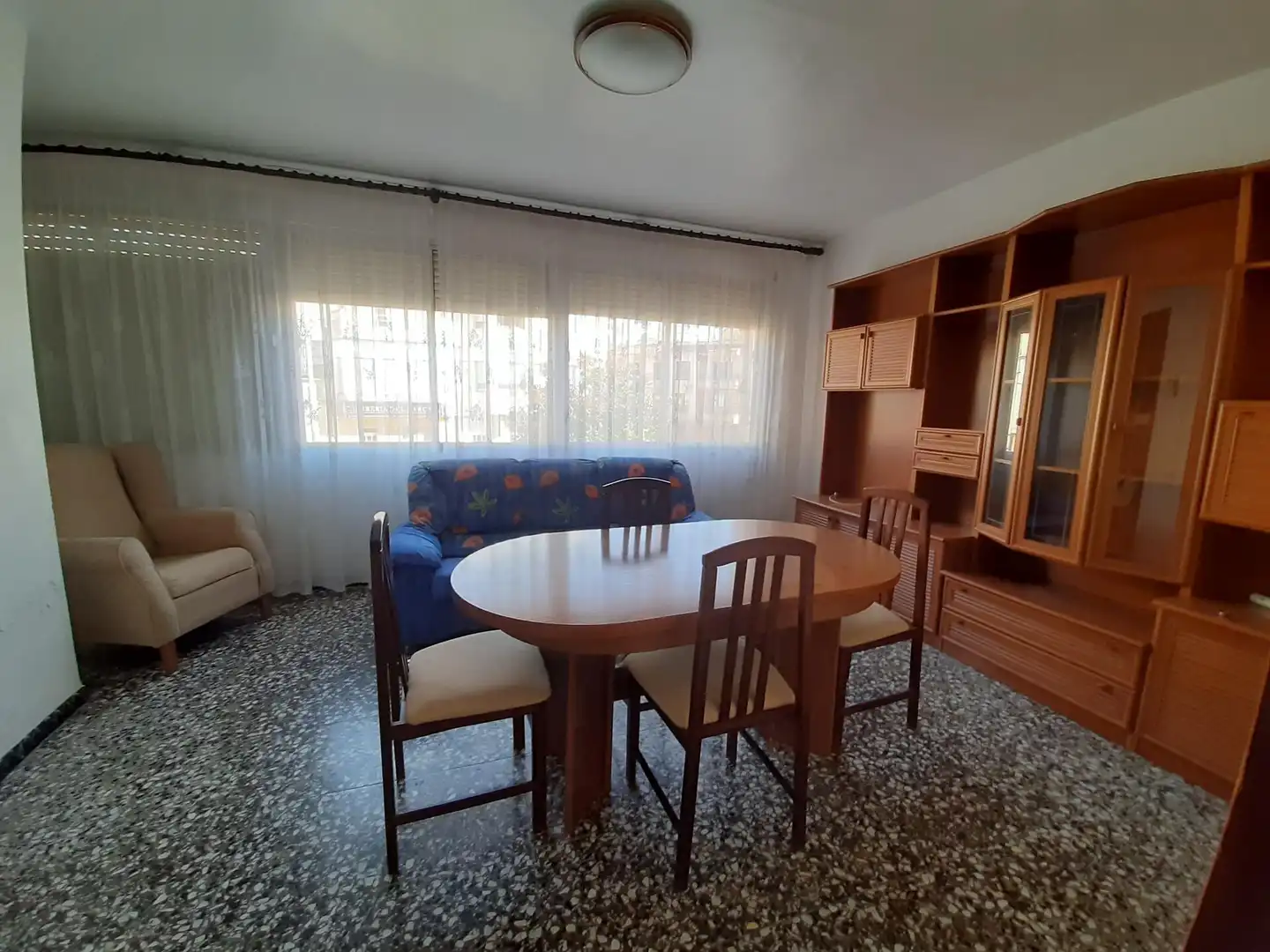 Living room of Flat for sale in La Ràpita  with Terrace and Furnished