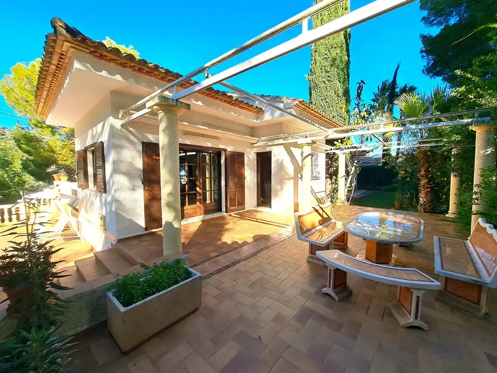 Jardí de Casa o xalet en venda en Dénia amb Aire condicionat, Calefacció i Jardí privat
