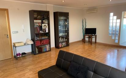 Sala d'estar de Àtic en venda en Museros amb Aire condicionat, Terrassa i Balcó